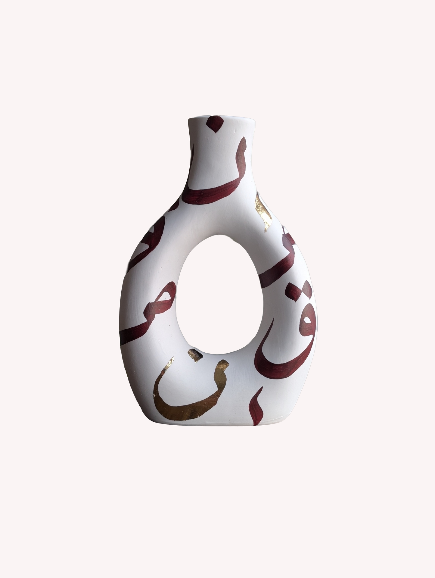 Divine Mystery Vase With Hole - Gold Edition