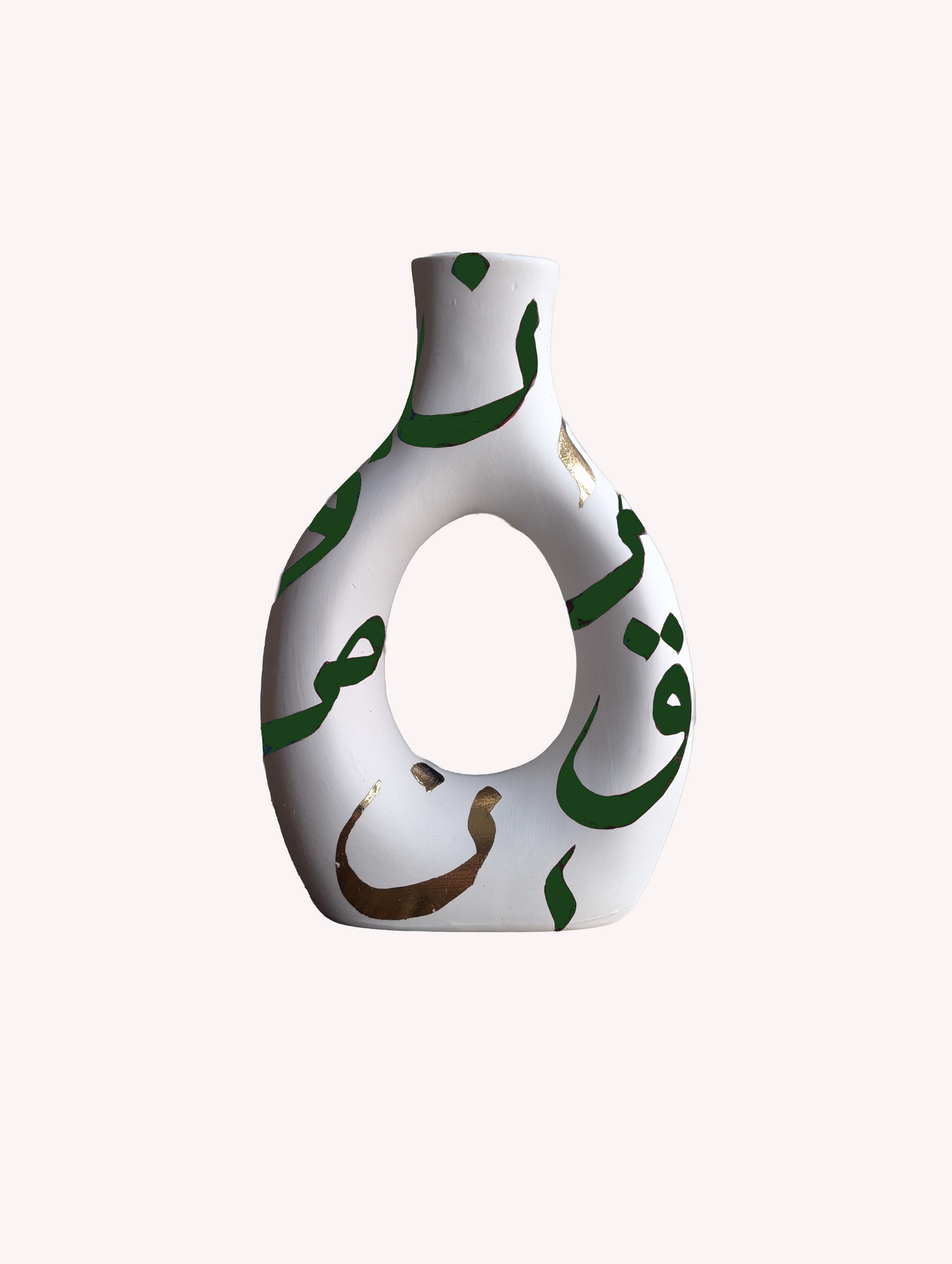 Divine Mystery Vase With Hole - Gold Edition